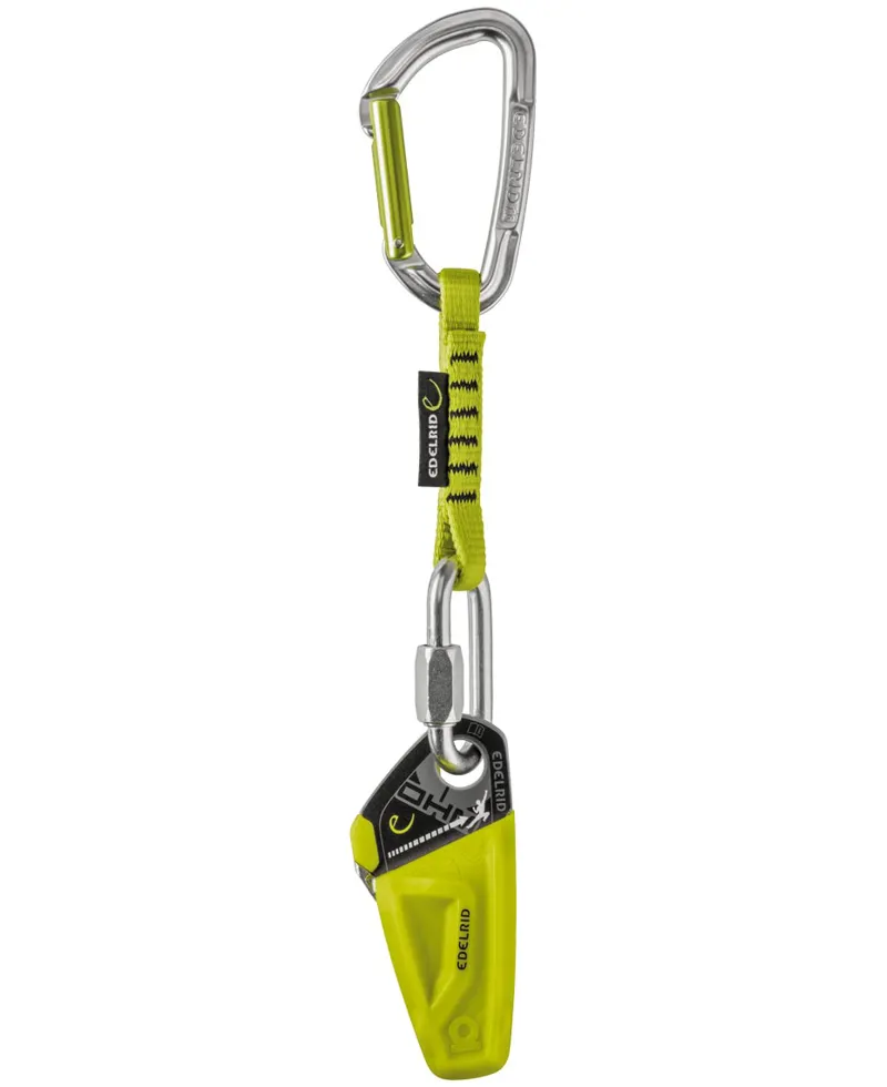 Edelrid Ohm belay device in Green