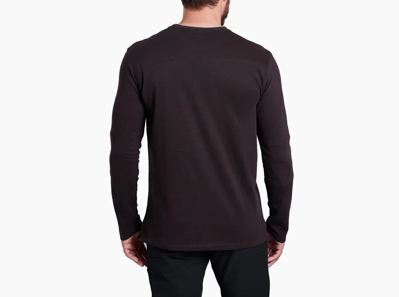 Kuhl Bravado LS Men's T-Shirt in Black Coffee-1