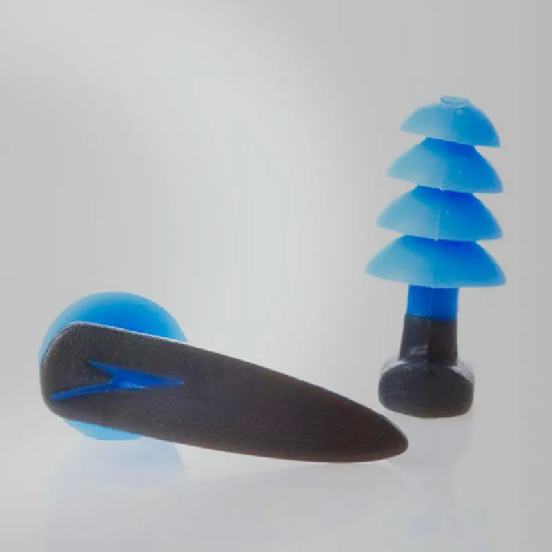 Speedo Biofuse Aquatic Earplug in Blue/Black-2