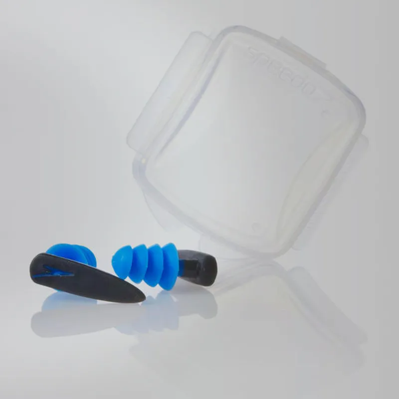 Speedo Biofuse Aquatic Earplug in Blue/Black-1