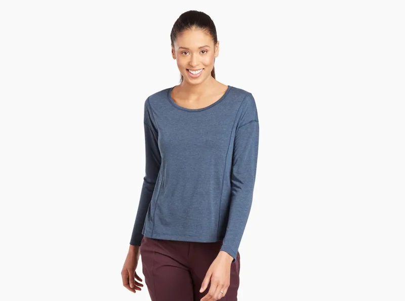 Kuhl Womens Inara Long Sleeve Top in Abyss
