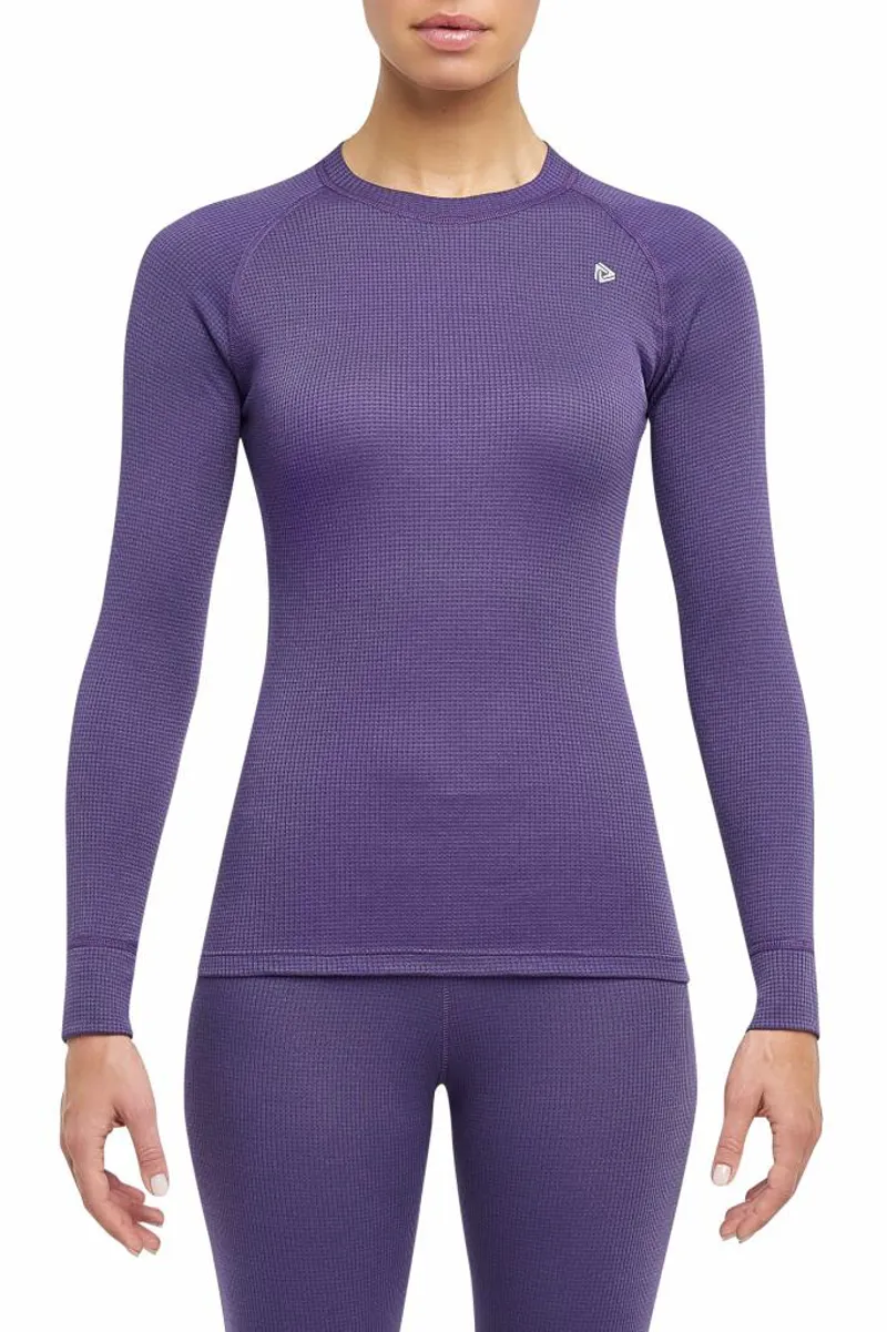 Thermowave Womens Originals Long-Sleeve Shirt in Plum