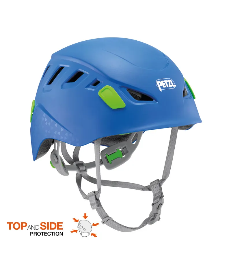 Petzl Picchu Kid's Climbing Helmet in Blue
