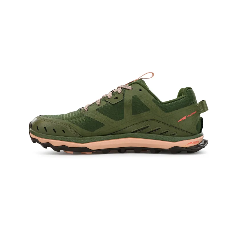 Altra Lone Peak 6 Women's Trail Running Shoe in Dusty Olive-3