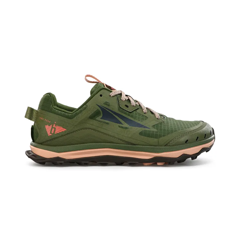 Altra Lone Peak 6 Women's Trail Running Shoe in Dusty Olive