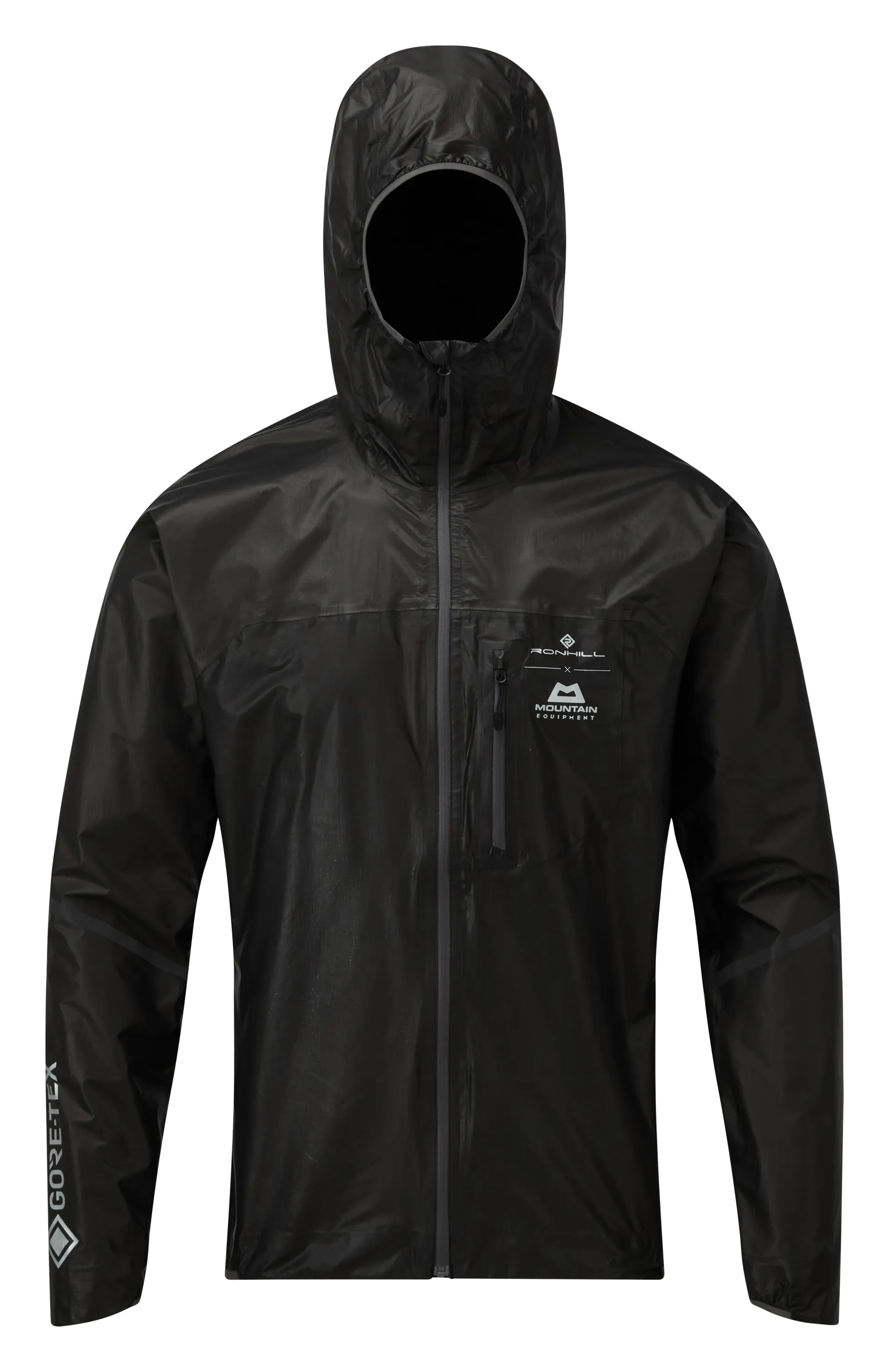 Ronhill Tech Gore-Tex Men's Waterproof Running Jacket in Gunmetal