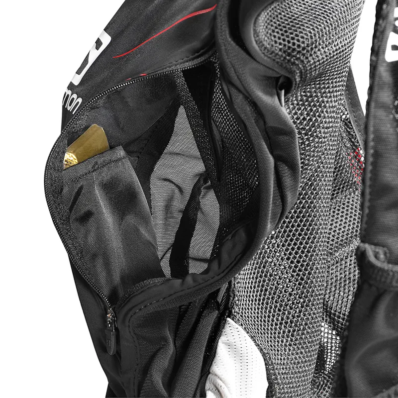 Salomon Advanced Skin 12 Set Unisex Race Vest in Black/Matador-3