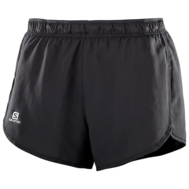 Salomon Agile Womens Running Shorts in Black