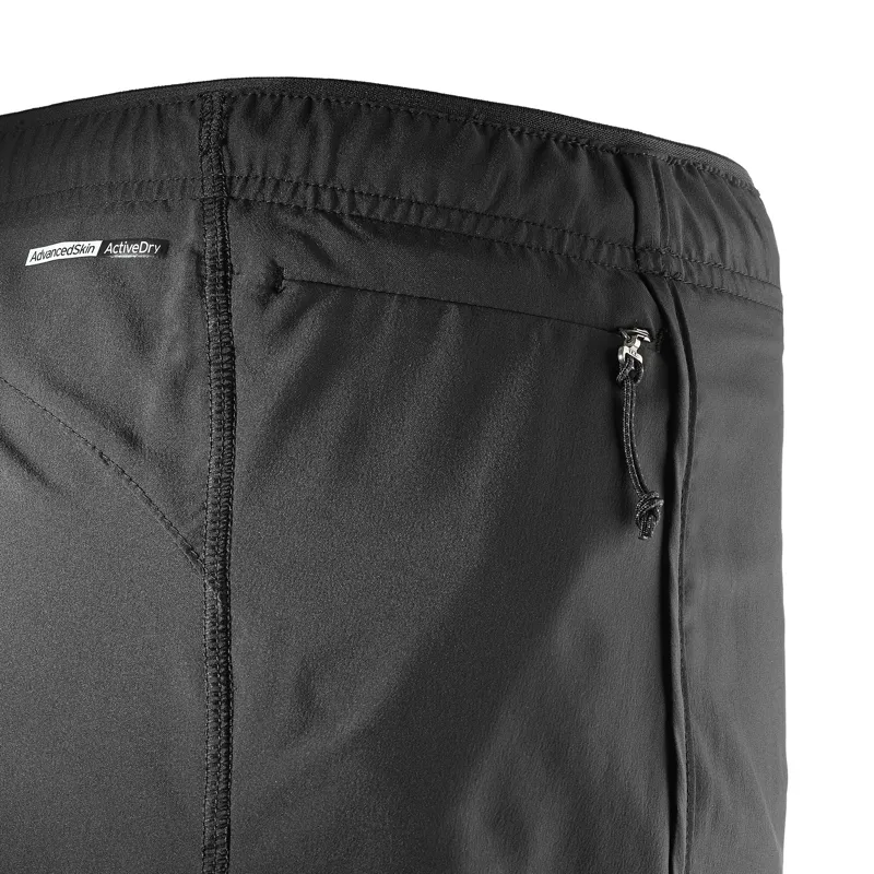 Salomon Agile Womens Running Skort in Black-3