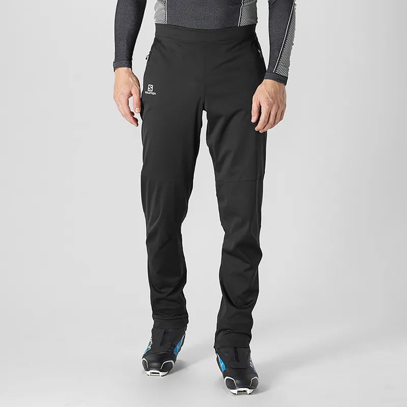 Salomon Agile Warm Mens Pant in Black-1