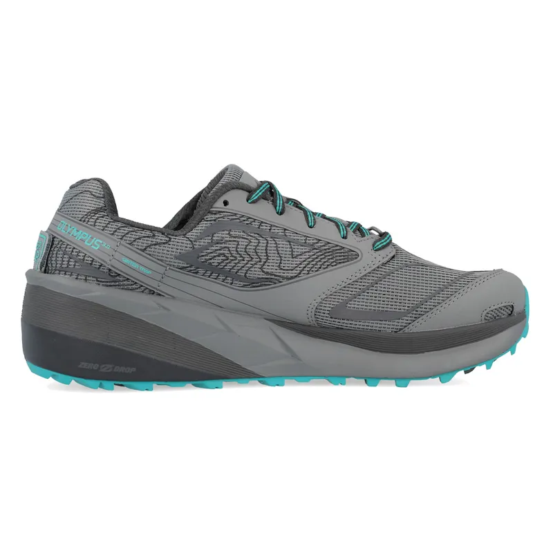 Altra Olympus 3.0 Womens Trail Running Shoe in Gray/Teal