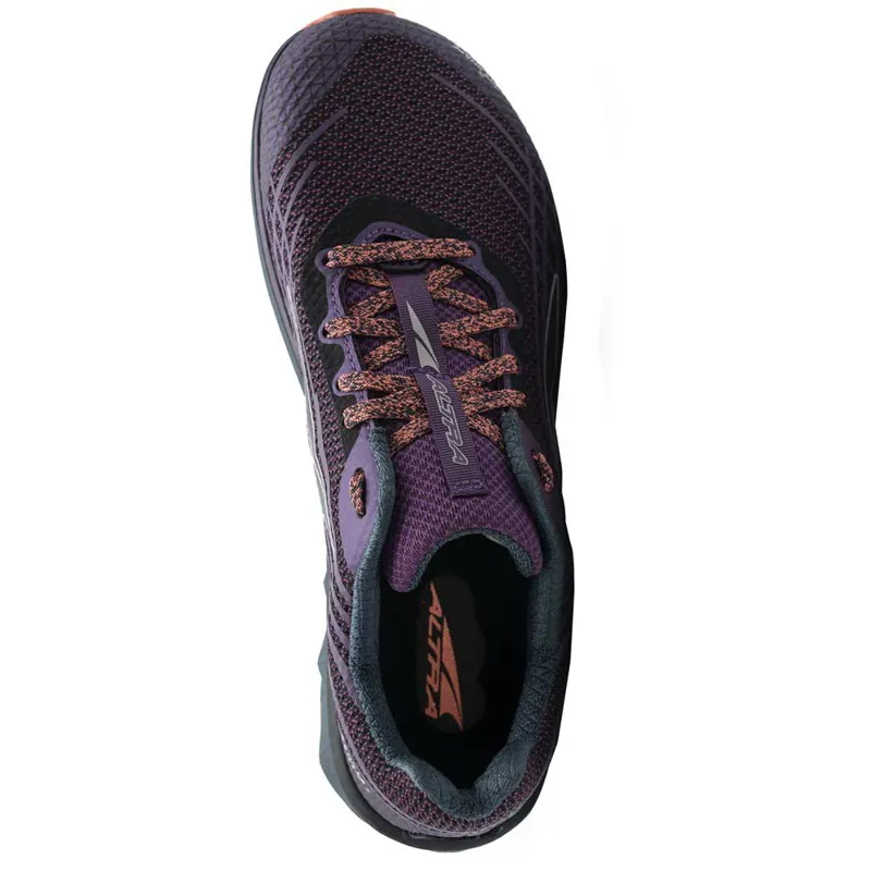 Altra Timp 2.0 Womens Trail Running Shoe in Plum/Coral-3