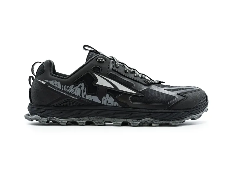 Altra Lone Peak 4.5 Mens Trail Running Shoe in Black