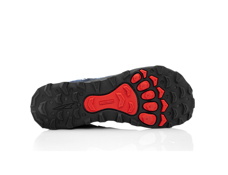 Altra Lone Peak 4 Mens Trail Running Shoe in Blue and Gray-1