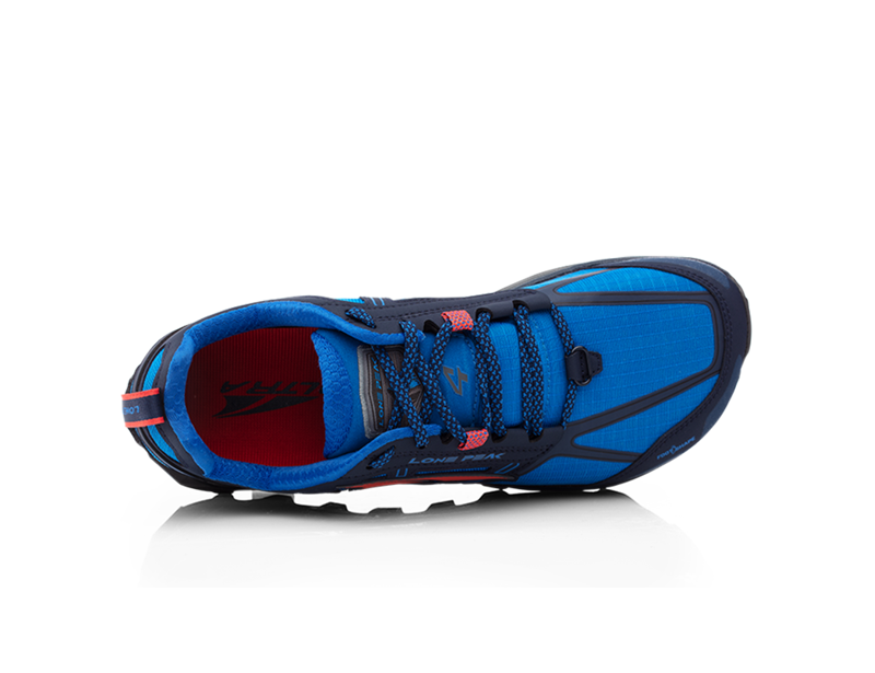 Altra Lone Peak 4 Mens Trail Running Shoe in Blue and Gray-2
