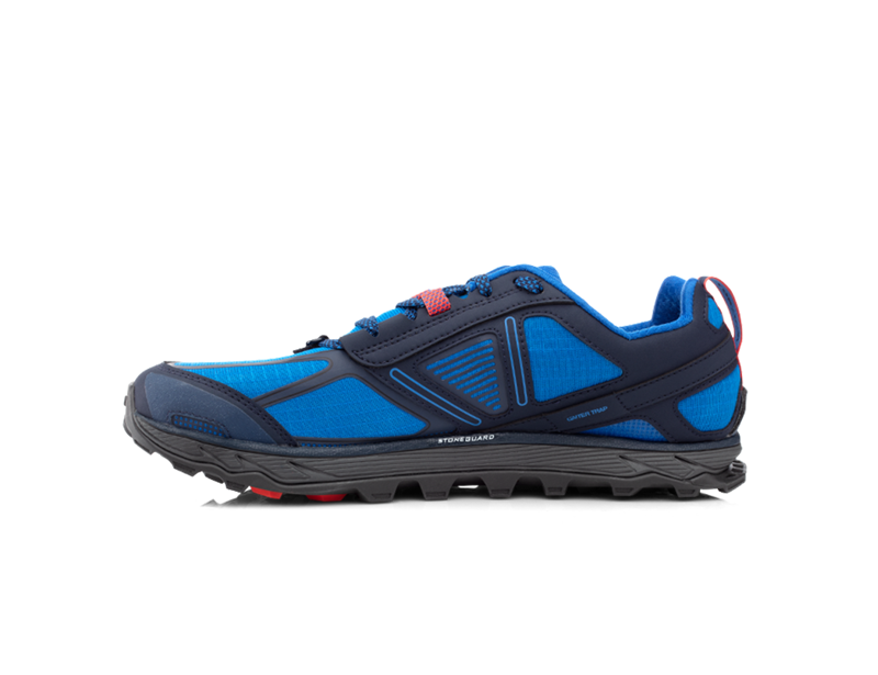 Altra Lone Peak 4 Mens Trail Running Shoe in Blue and Gray-3