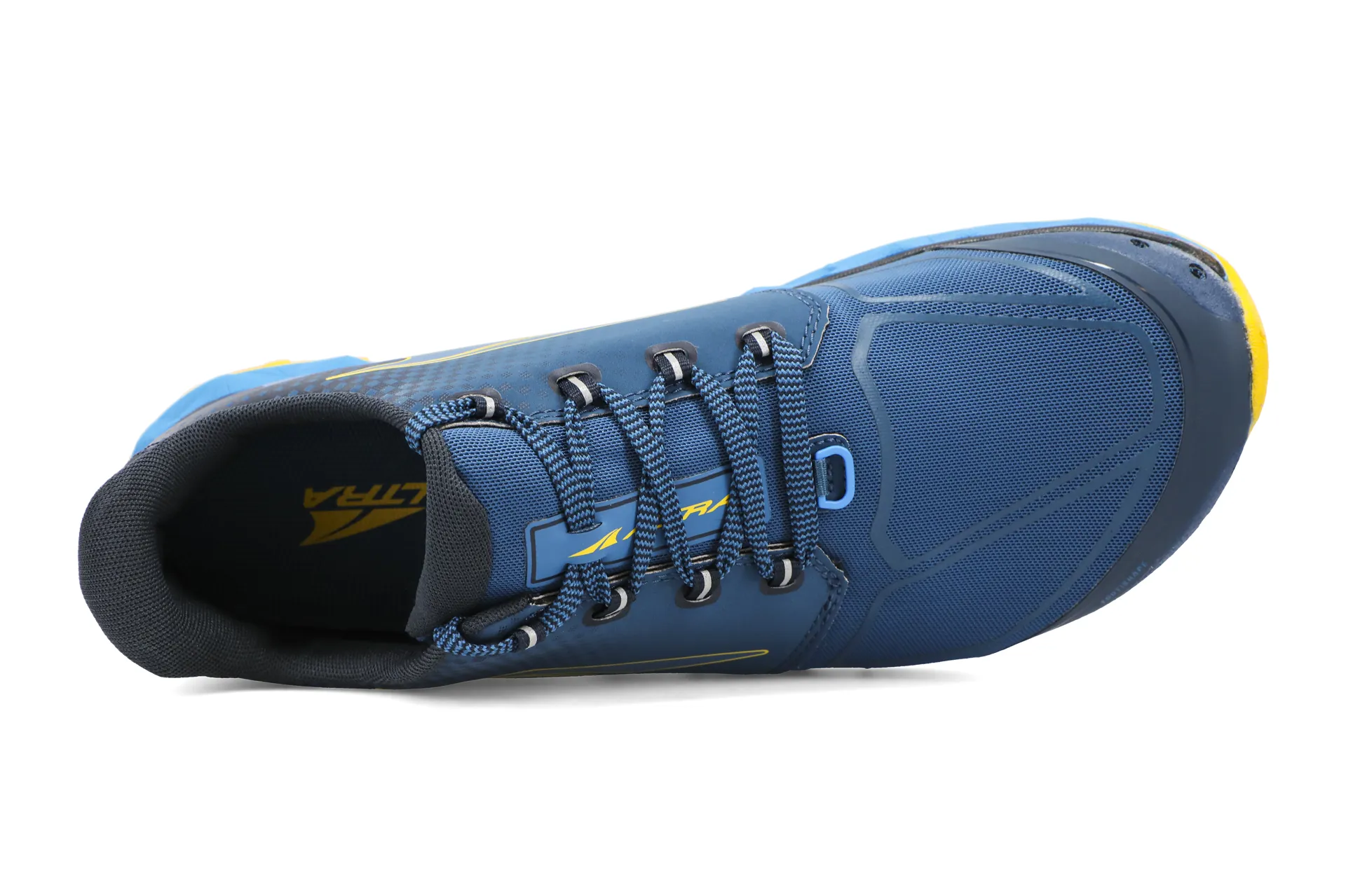 Altra Superior 4.5 Mens Trail Running Shoe in Blue/Yellow display picture 2