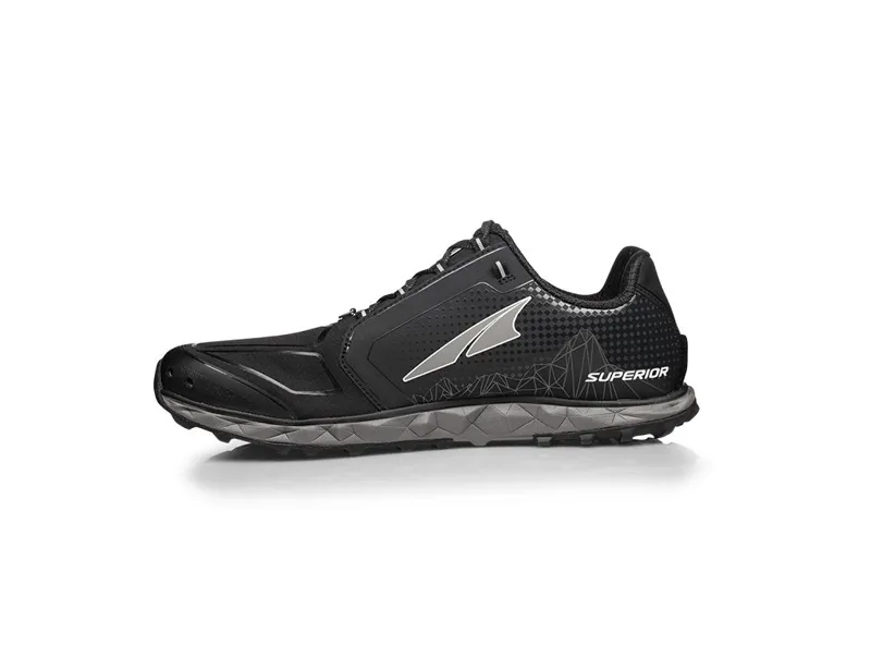 Altra Superior 4.0 Mens Trail Running Shoe in Black-3