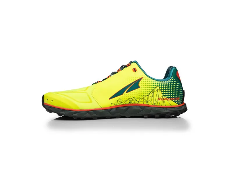 Altra Superior 4.0 Mens Trail Running Shoe in Neon/Blue-3