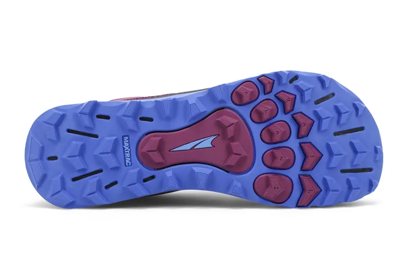Altra Lone Peak 5 Womens Trail Running Shoe in Plum-1