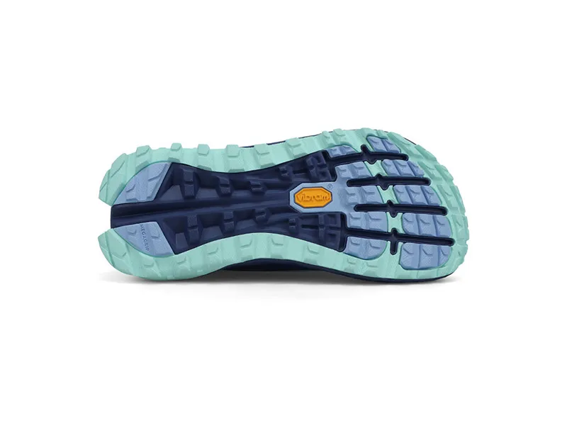 Altra Olympus 4 Women's Trail Running Shoe in Navy/Light Blue-1