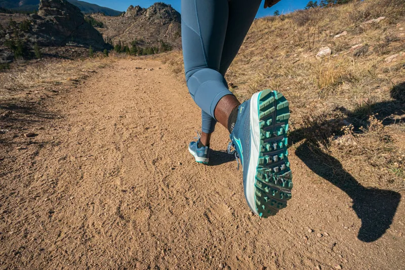 Altra Timp 3 Womens Trail Running Shoe in Dark Blue-4