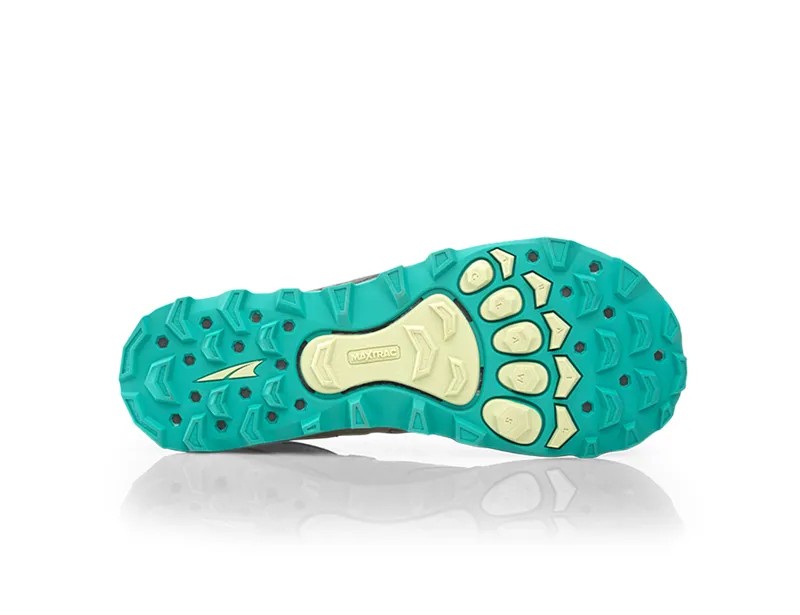 Altra Lone Peak 4.0 Low RSM Womens Waterproof Trail Running Shoe in Gray-1