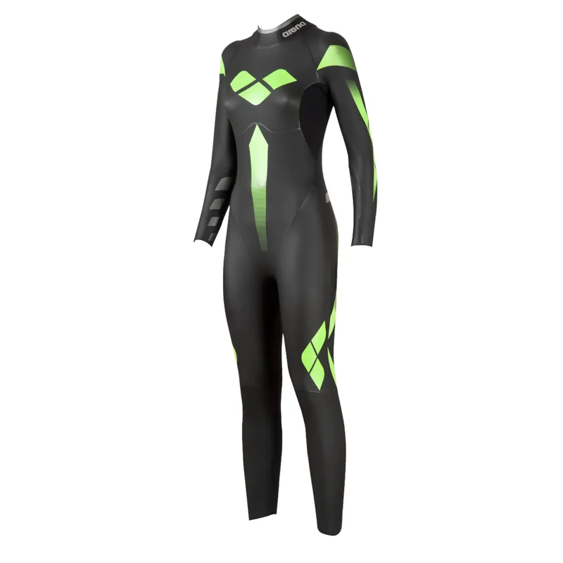 Arena Womens Tri Wetsuit in Black-2
