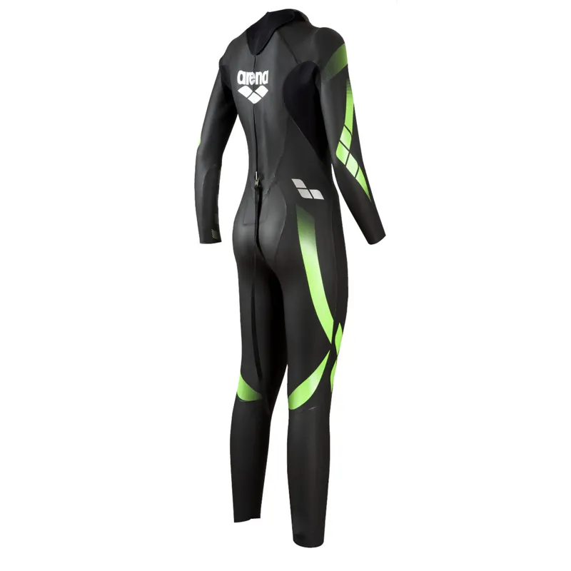 Arena Womens Tri Wetsuit in Black-4