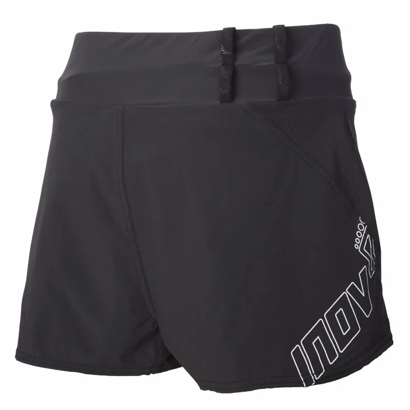 Inov8 2.5 inch Womens Racer Short in Black-1