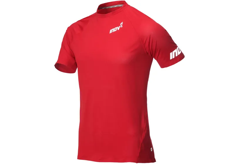 Inov8 Base Elite Mens SS Baselayer in Red