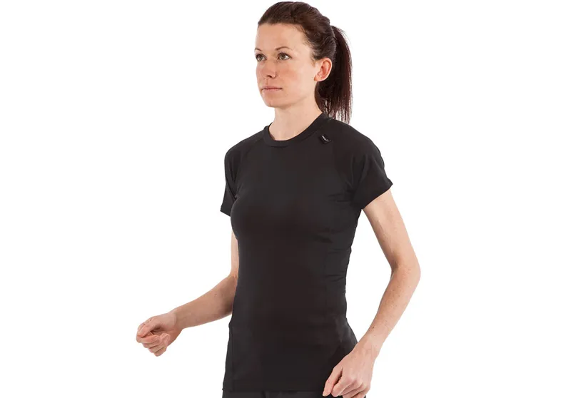 Inov8 Merino Womens SS Baselayer in Black-2