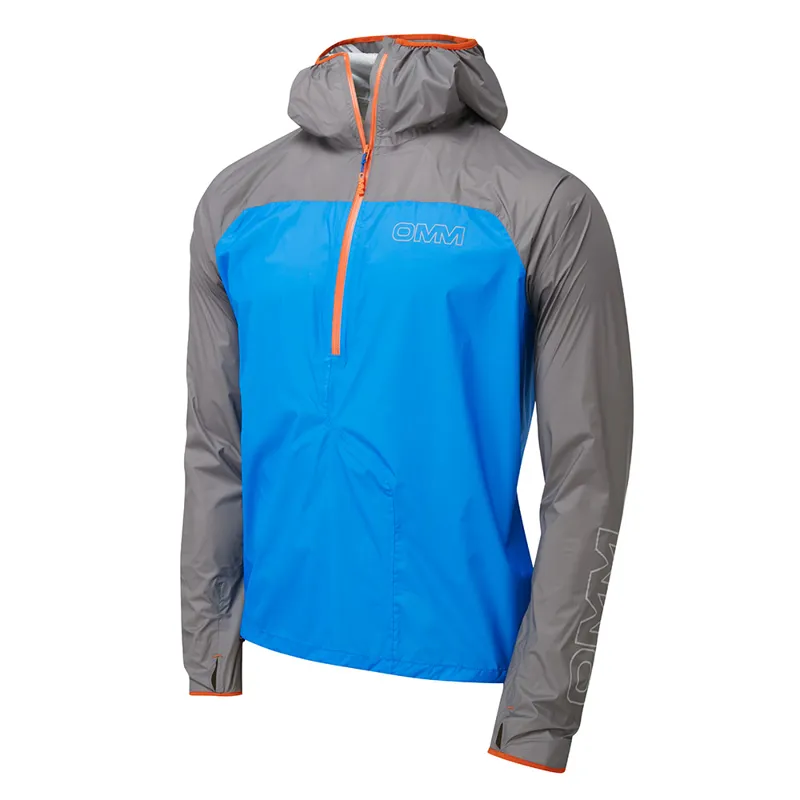 Omm Mens Halo Smock in Blue/Grey Size L
