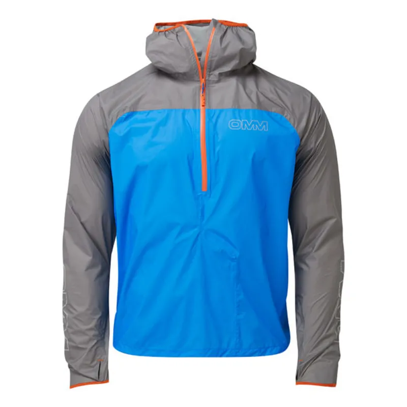 Omm Mens Halo Smock in Blue/Grey Size L-1