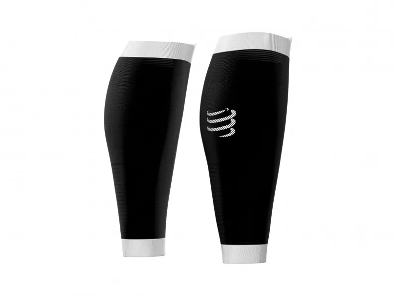 Compressport Calf R2 Oxygen in Black-1