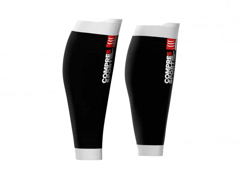 Compressport Calf R2 Oxygen in Black