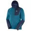 Salomon Bonatti Pro Men's Waterproof Running Jacket in Deep Blue