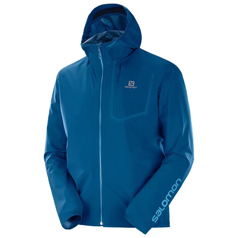 Salomon Bonatti Pro Men's Waterproof Jacket in Poseidon