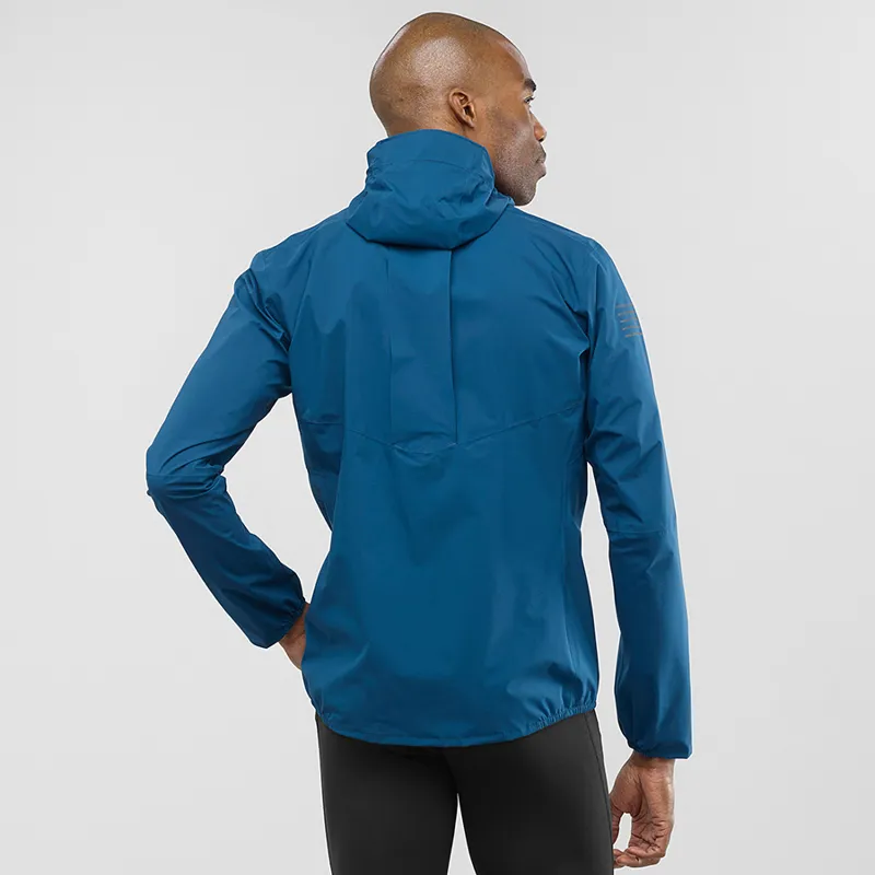 Salomon Bonatti Pro Men's Waterproof Jacket in Poseidon-2