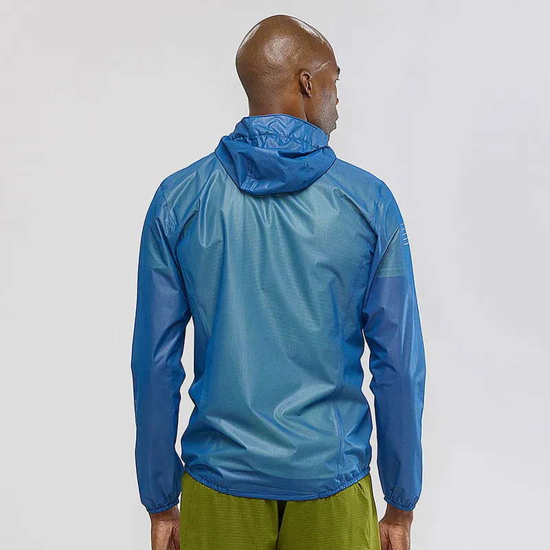 Salomon Bonatti Race Mens Waterproof Jacket in Poseidon-3