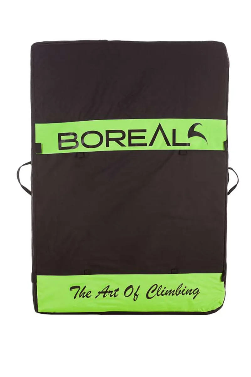 Boreal Crash Pad Bouldering Mat in Black/Green-3