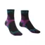 Bridgedale Women's TrailRun LW T2 MerinoSport 3/4 Crew Socks in Chcl/P