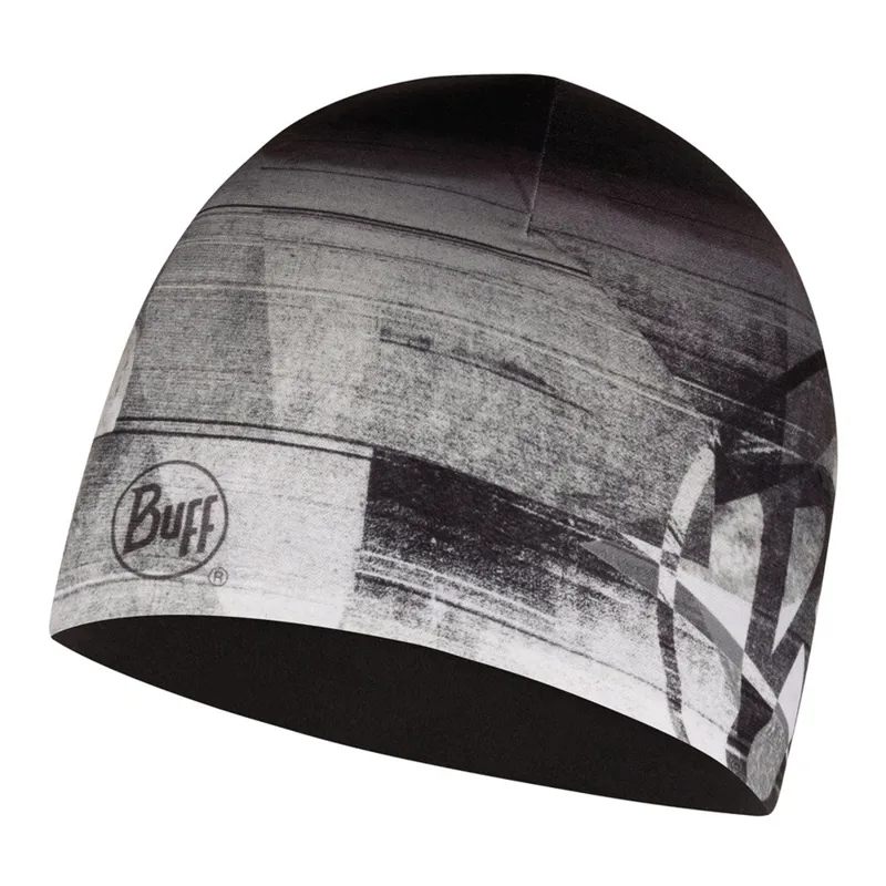 Buff Microfibre and Polar Hat in Breaker Grey