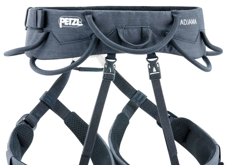 Petzl Adjama Unisex Harness in Grey-2