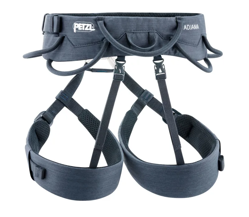Petzl Adjama Unisex Harness in Grey-4
