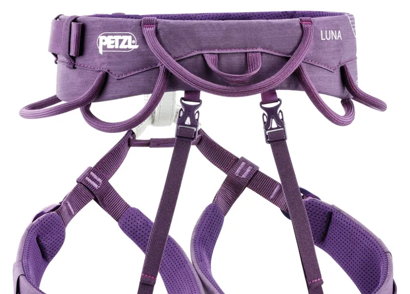Petzl Luna Womens Harness in Purple-2