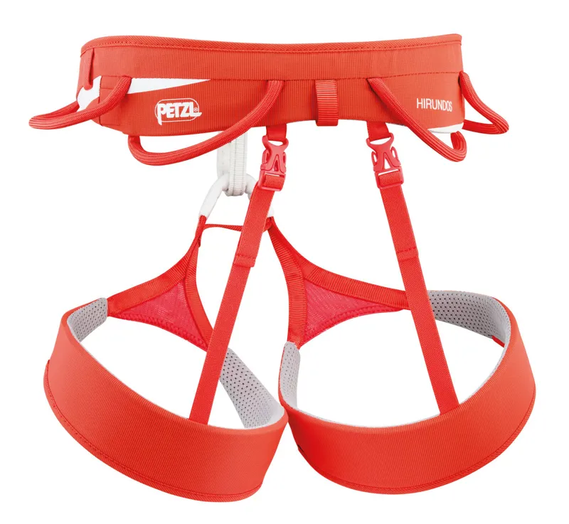 Petzl Hirundos Unisex Harness in Red
