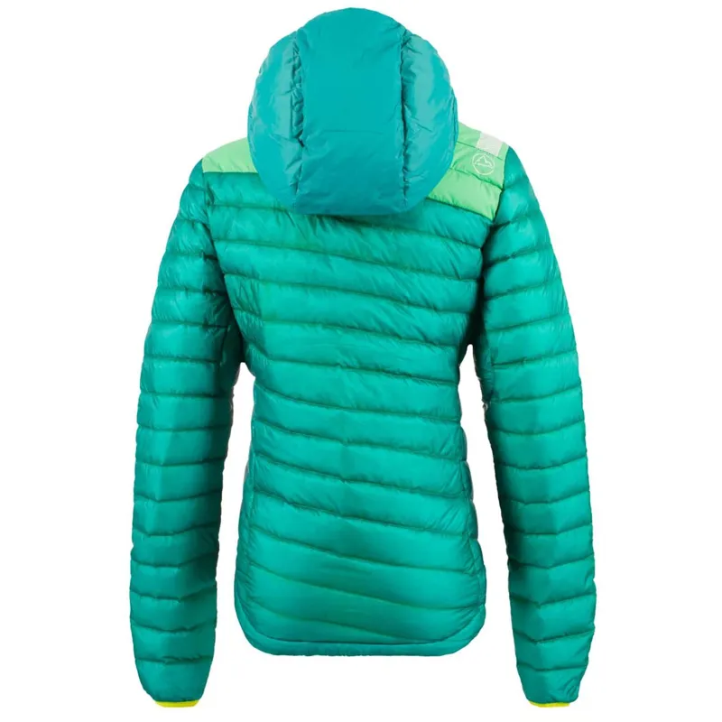 La Sportiva Frontier Down Womens Jacket in Emerald/Spruce-1