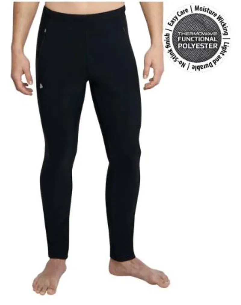 Thermowave Mens Winter Trail Tights in Black