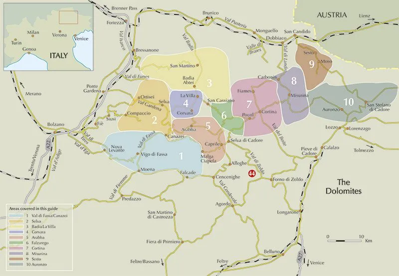 Via Ferratas of the Italian Dolomites: Vol 1 Guidebook-10